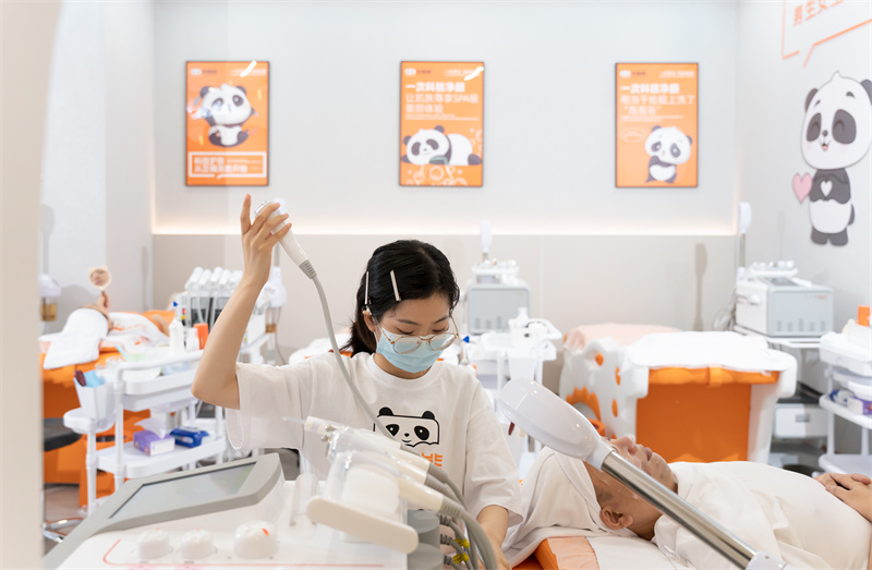 湖南邵阳洗脸熊洗脸吧（新广场一号名邸店）